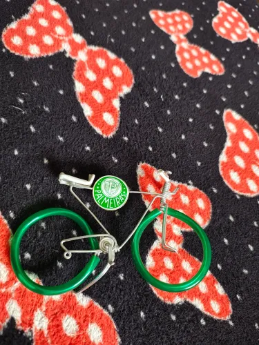 Miniatura de bicicleta Palmeiras