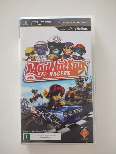 ModNation Racers - (Apenas Capa e Manual) Jogo PSP