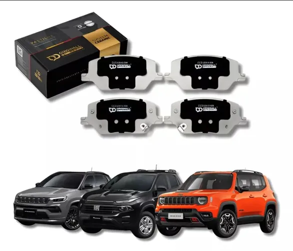Pastilha de freio toro compass renegade pastilha cerâmica dianteira toro compass renegade