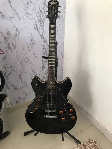guitarra semi acustica washuburn