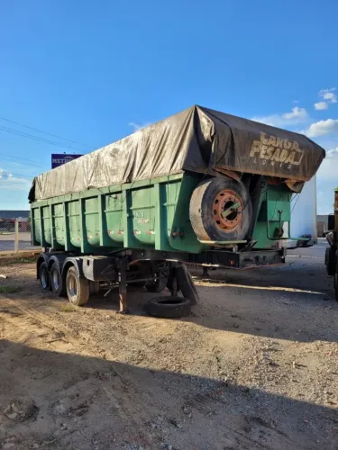 CARRETA CAÇAMBA BASCULANTE USICAMP 2015 25M³ COM FOMINHA PARA 35M³ 