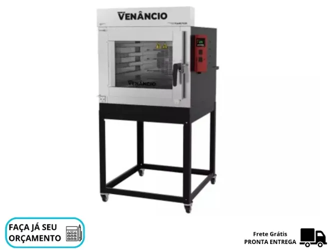 Forno Turbo 5 Esteiras Venâncio Elétrico