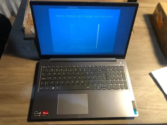 Notebook Lenovo Ideapad 3 - Ryzen 5, 8GB, SSD 256GB - NOVO NA CAIXA!