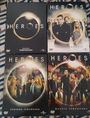 Heroes - 4 Temporadas Completas em DVD