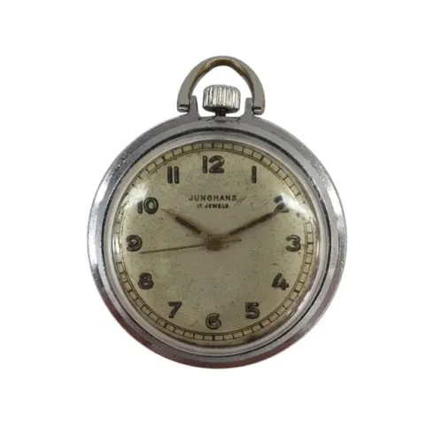 Relógio de Bolso a Corda Junghans Alemão Vintage