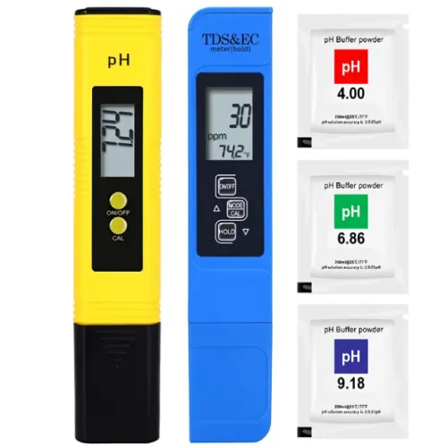 Kit Medidor de Ph Digital PhMetro Calibração Automática + Medidor de Ec Tds Condutivímetro