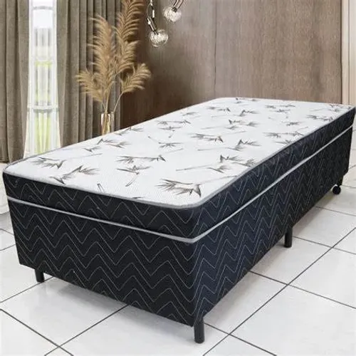 COLCHAO BOX ACOPLADO 88 X 188 X 54 TEC BLACK