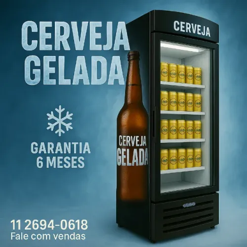 Freezer Cervejeira Comerical 8 Cxs Semi novo