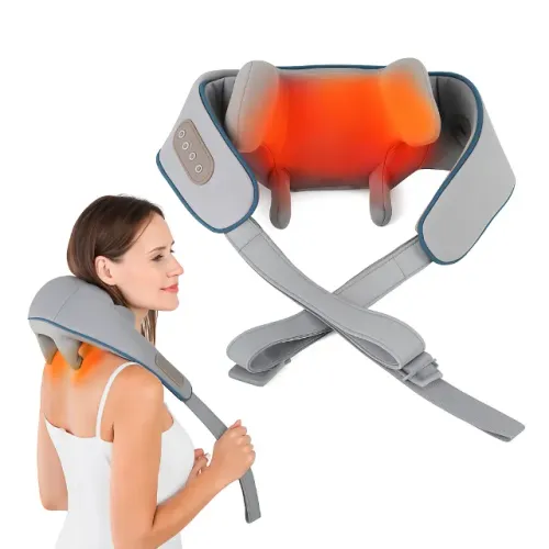 Massageador Corporal Recarregável Tomate AM-020 - Pescoço, Ombro e Corpo Inteiro