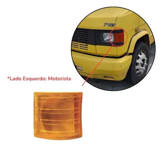Lanterna Seta Pisca Caminhao Mb 709 710 912 