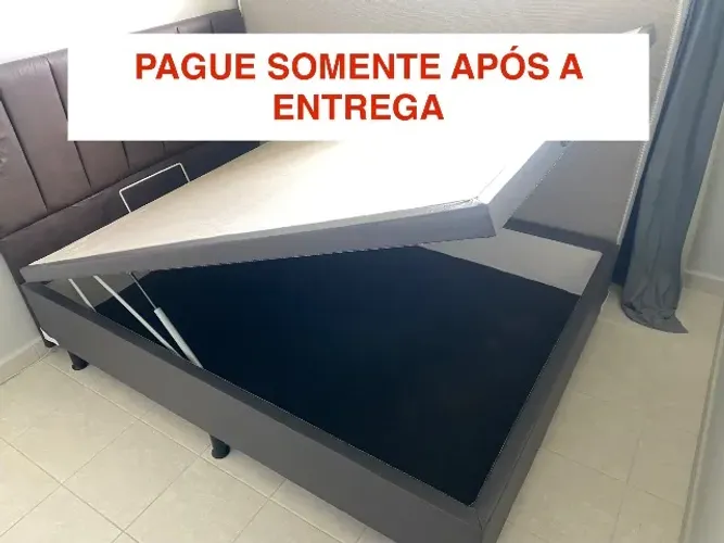 Baú Casal Cinza a Pronta Entrega