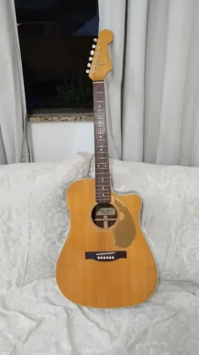 Violão Fender Sonoran SCE intacto captação fishman