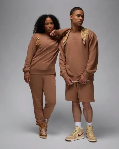 MOLETOM JORDAN NIKE MARROM UNISSEX
