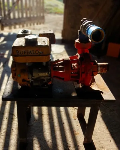 Bomba dàgua Bufalo 4t para captação de agua a gasolina