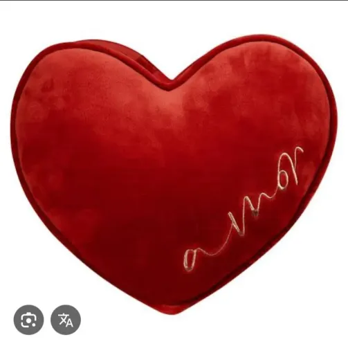 Almofada Coração Amor -  Romântica, Cacau show 