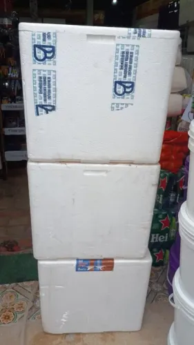 Caixas de Isopor de 45 litros 