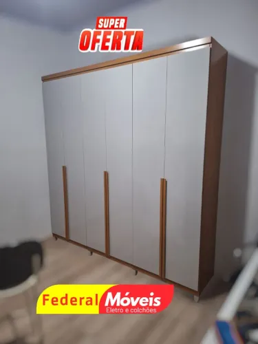 Guarda Roupa 6 Portas Novo - Elegância e Funcionalidade para Seu Quarto!