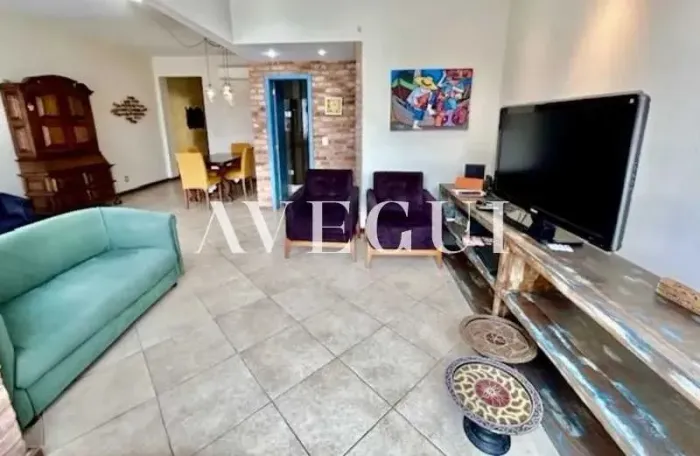 Apartamento com vista para o Cristo, Andar alto, 137m² Reformado, Ipanema, 1 Vaga