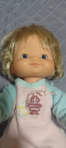 Boneca bebê gatinhando - Estrela - Ano 1974