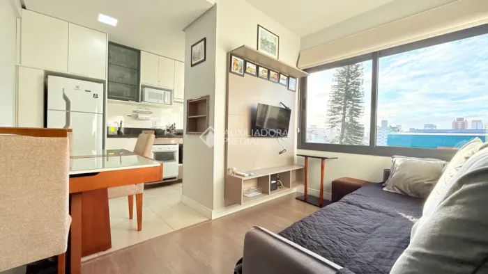 Apartamento mobiliado 1 quarto 1 vaga à venda no bairro Boa Vista em Porto Alegre