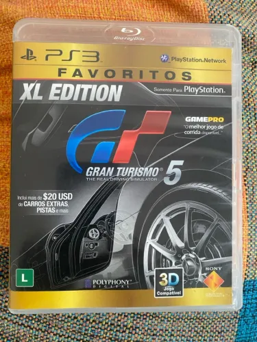 Gran Turismo 5 XL Edition - PS3 ótimo