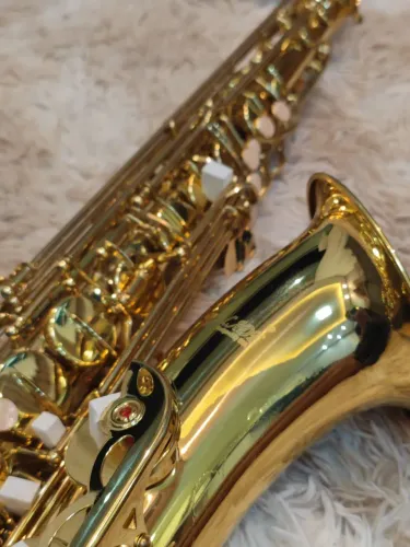 Sax Tenor LADE Designed by USA Original Novo Lacrado Dourado Sib Black Friday Nota Fiscal 