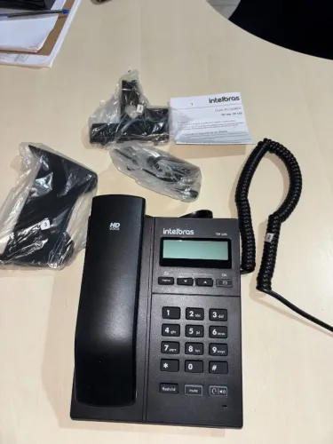 2 Telefones Intelbras Tip 120/ 125 novos