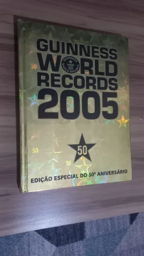Livro Guinness Book World Records 2005, edição especial comemorativa do 50º aniversário