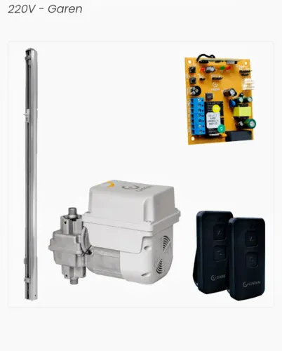 portao eletronico automático automatizado marca garen