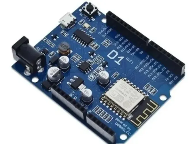 Placa Wemos D1 R2 Wifi Esp8266 Ide Compatível Com Arduino Arduino Automação COD-AM410