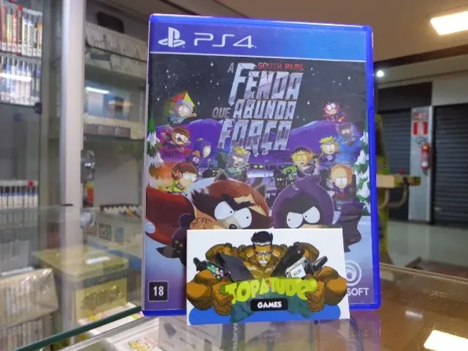 Jogo South Park A Fenda que Abunda Força Ps4 Conservado 