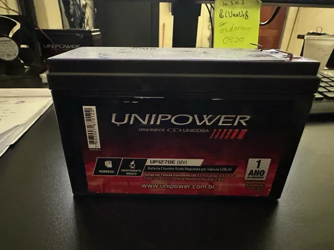 Bateria Unipower 12v 7ah