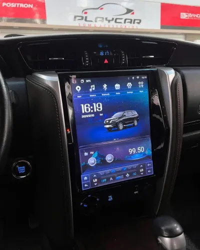 Central Multimídia tesla Toyota Sw4 12.1 Polegadas 