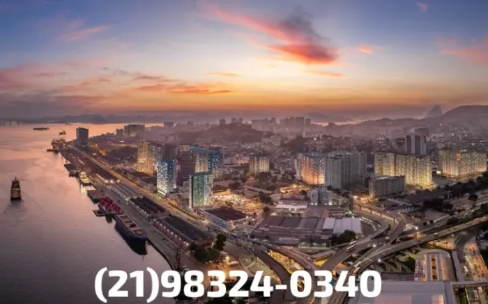 Melhor localização residencial do Porto Maravilha, Studio para investidores ou estudantes.