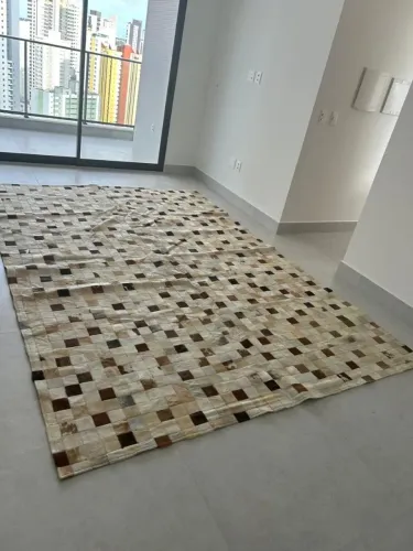 Tapete em couro legítimo