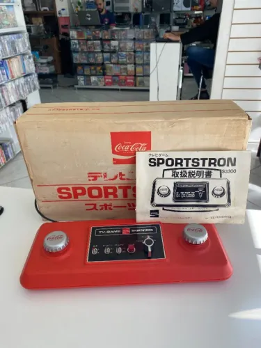CONSOLE TV-GAME SPORTSTRON S3300 COCA-COLA EDITION SEMINOVO