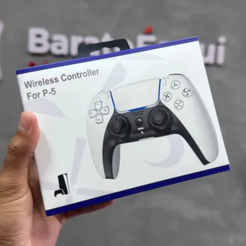 Controle Sem Fio Estilo DualSense PS5 - Compatível com PS5, Android, iOS e PC