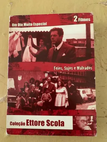 Coleção Ettore Scola - 2 DVDS filmes RARO