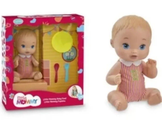 Boneca Bebê Little Mommy - Brincando de Mamãe
