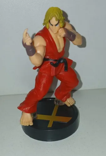 BONECO ACTION FIGURE MINIATURA STREET FIGHTER KEN
