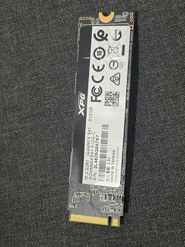SSD M.2 NVMe 512GB XPG Gammix S41 (Excelente Estado)