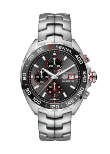 Relógio Tag Heuer Senna - Aço 904l - Safira - 43mm - Prem AAA+