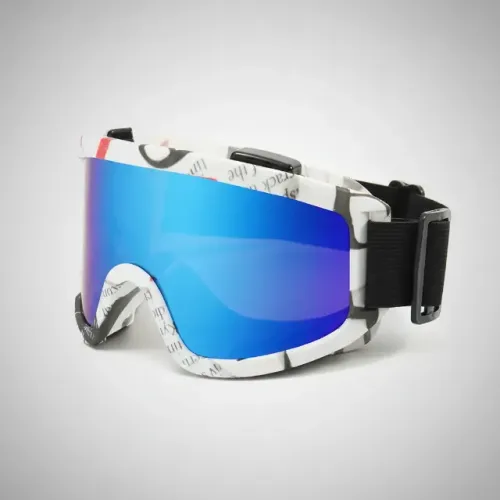 Óculos de Neve Esqui Snowboard Esportes ao Ar Livre + Estojo