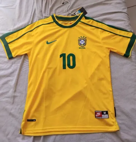 Camisa Seleção Brasileira 1998 Brasil 98