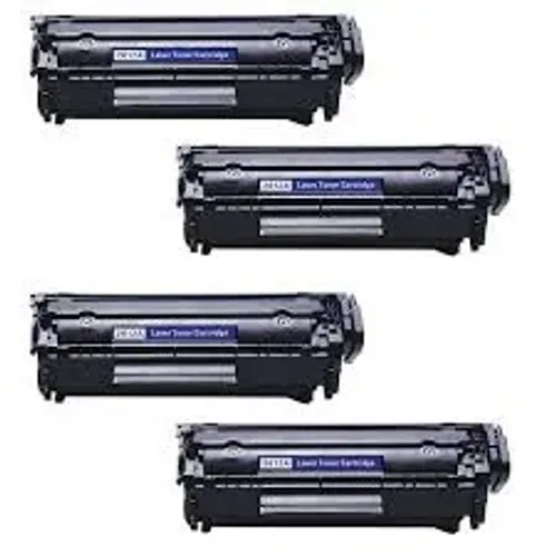 Toner Compatível HP 12A Q2612A HP1010 HP1020 HP1022 Kit 4 UNIDADES