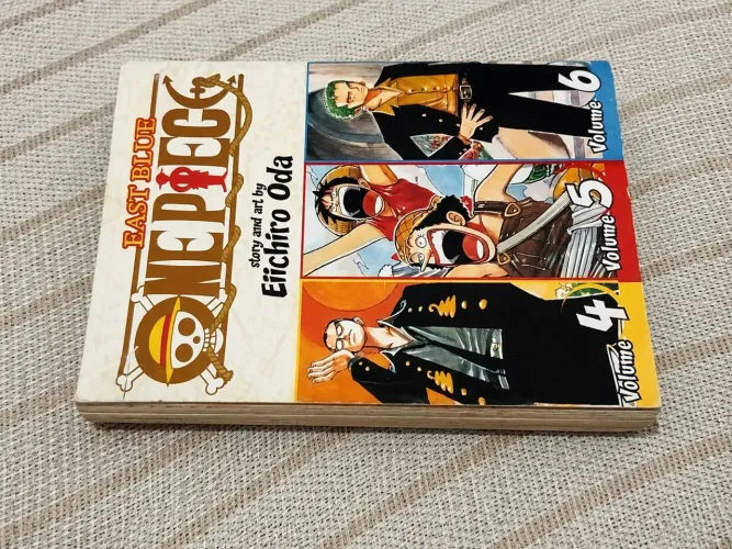 One Piece: East Blue (Volumes 4, 5 e 6) - Edição em Inglês