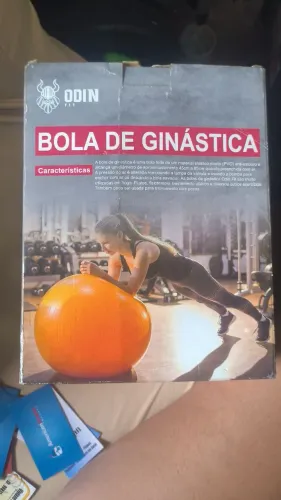  Bola de ginástica Odin fit yoga Pilates ou fisioterapia  