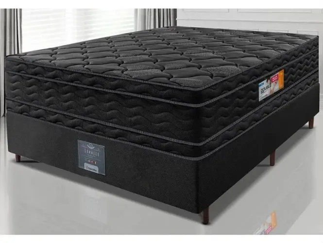 Cama com colchão terapêutico Magnético com infra vermelho longo