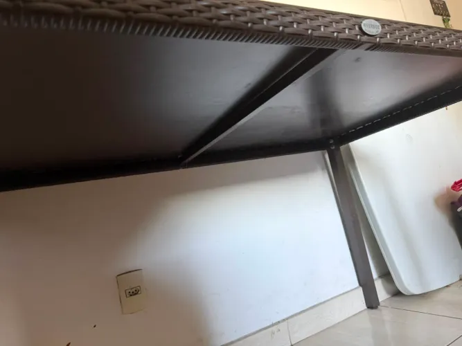 Mesa de Vidro 6 Lugares (Interna e Externa)