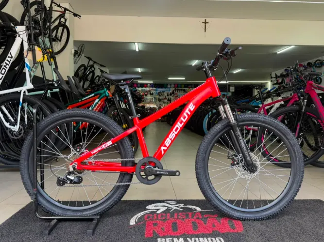 BICICLETA ARO 24 ABSOLUTE NERO JR
